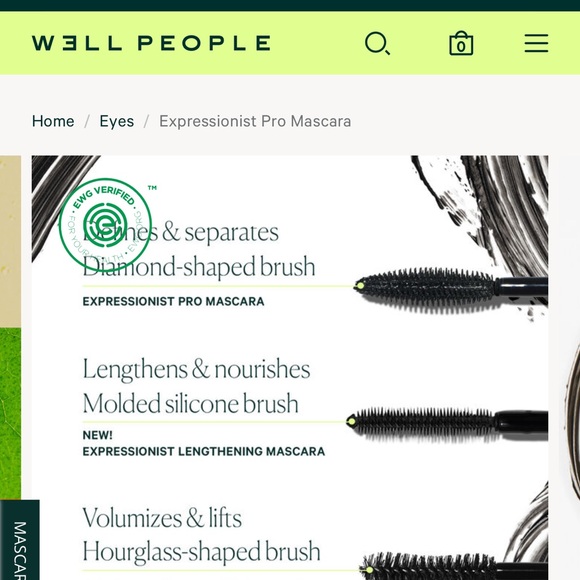 NWT WELL PEOPLE Expressionist Pro Mascara Black 8ml - Picture 4 of 5